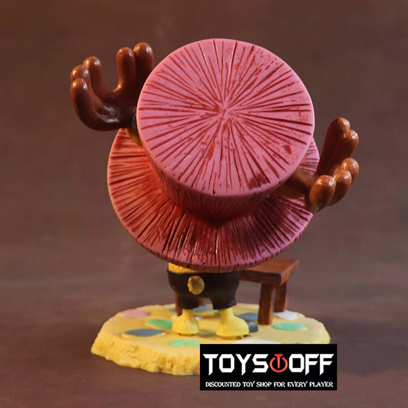 One Piece Happy Tony Tony Chopper Action Figure Model Toy 10cm