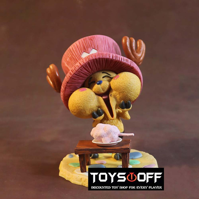 One Piece Happy Tony Tony Chopper Action Figure Model Toy 10cm