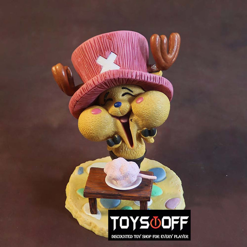 One Piece Happy Tony Tony Chopper Action Figure Model Toy 10cm