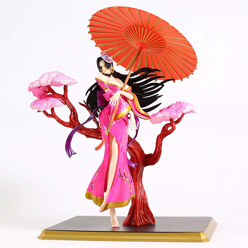 One Piece Kabuki Boa Hancock Kimono Ver Action Figure Toy 25cm