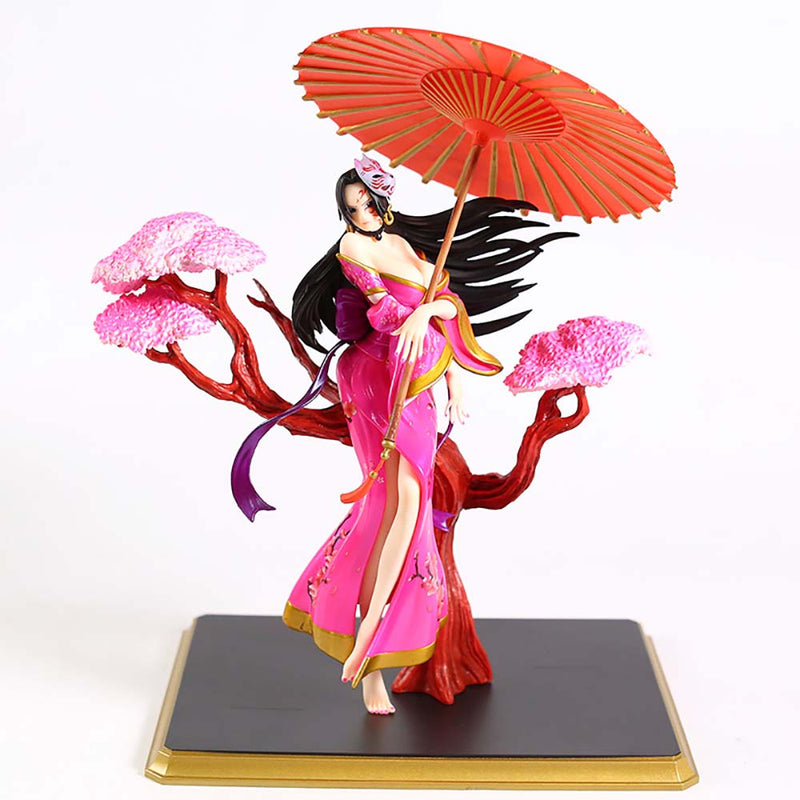 One Piece Kabuki Boa Hancock Kimono Ver Action Figure Toy 25cm