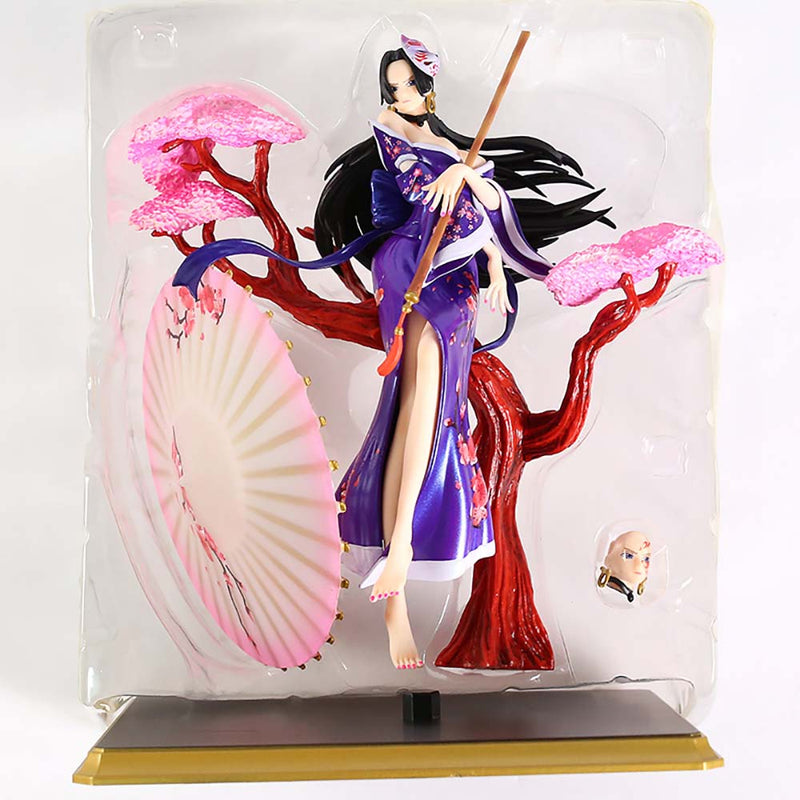 One Piece Kabuki Boa Hancock Kimono Ver Action Figure Toy 25cm