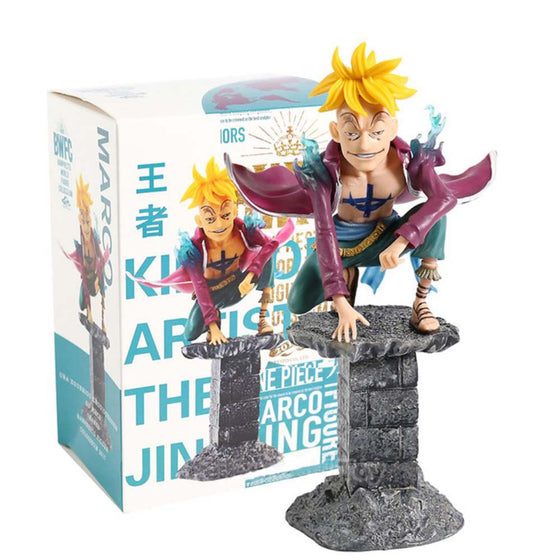 One Piece King of Artist Marco Action Figure Model Toy 19cm