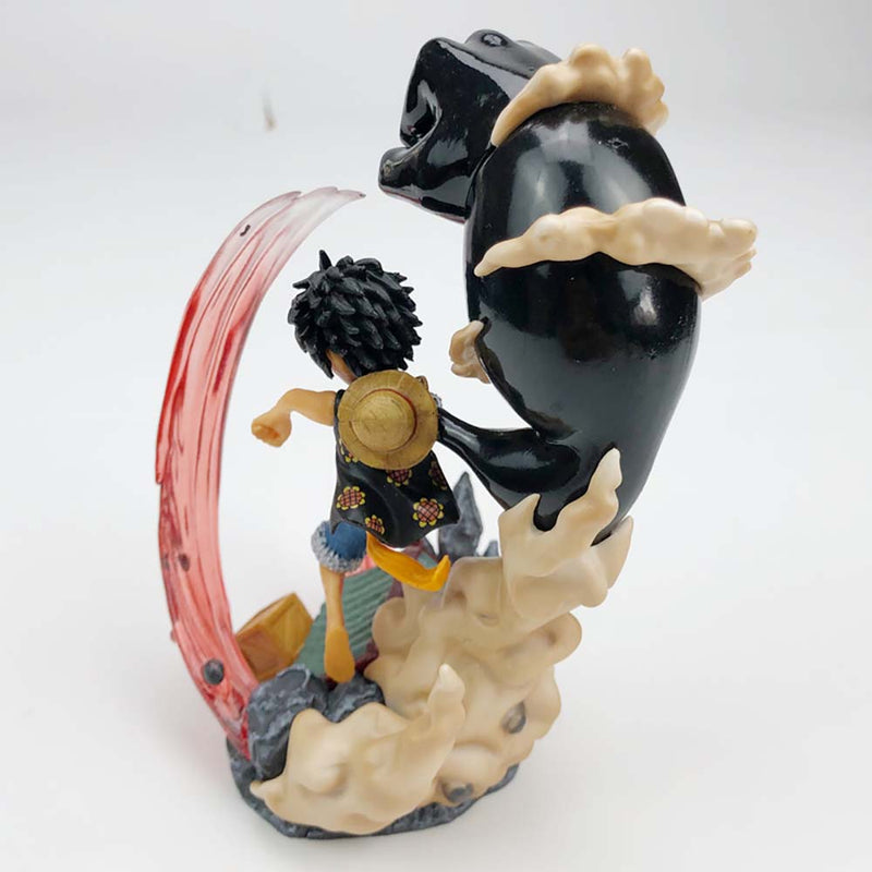 One Piece Luffy Action Figure Collectible Model Toy 10cm