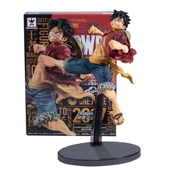 One Piece Luffy BWFC Champion World Action Figure Colosseum Model Toy 18cm