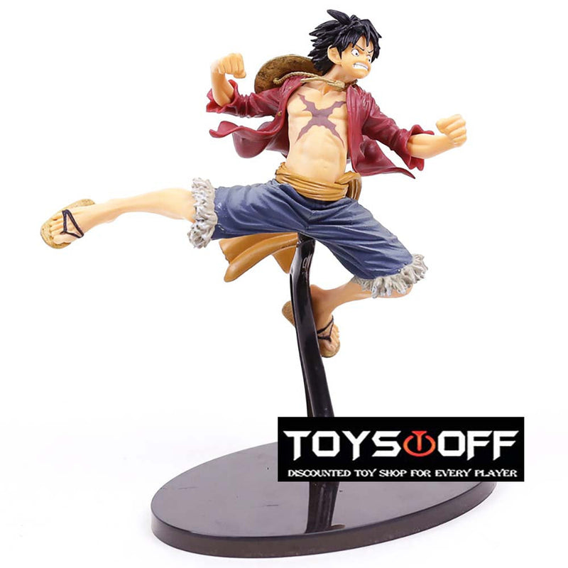 One Piece Luffy BWFC Champion World Action Figure Colosseum Model Toy 18cm