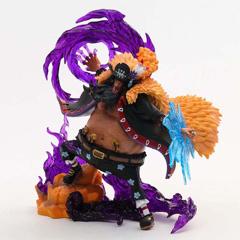 One Piece Marshall D Teach Blackbeard Action Figure Toy 22cm