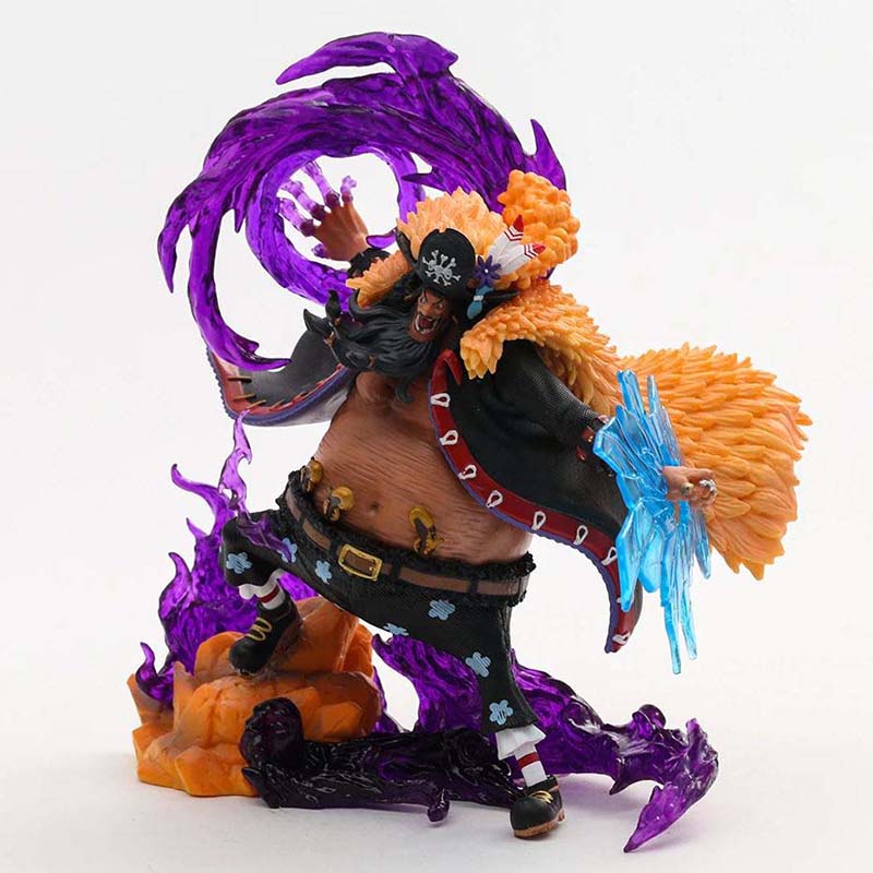 One Piece Marshall D Teach Blackbeard Action Figure Toy 22cm