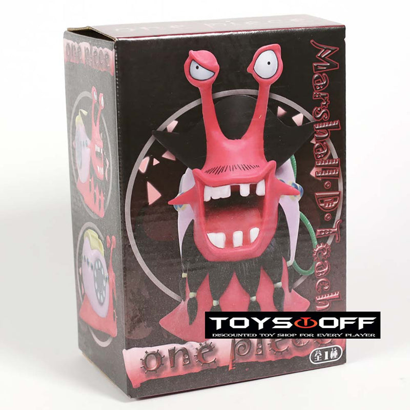 One Piece Marshall·D·Teach Den Den Mushi Action Figure Toy 12cm