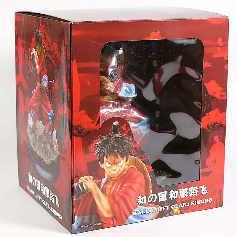 One Piece Monkey D Luffy Action Figure Collectible Model 26.5CM - Toysoff.com