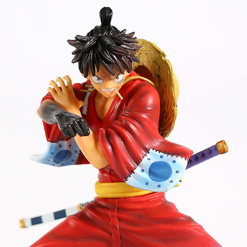 One Piece Monkey D Luffy Action Figure Collectible Model 26.5CM - Toysoff.com