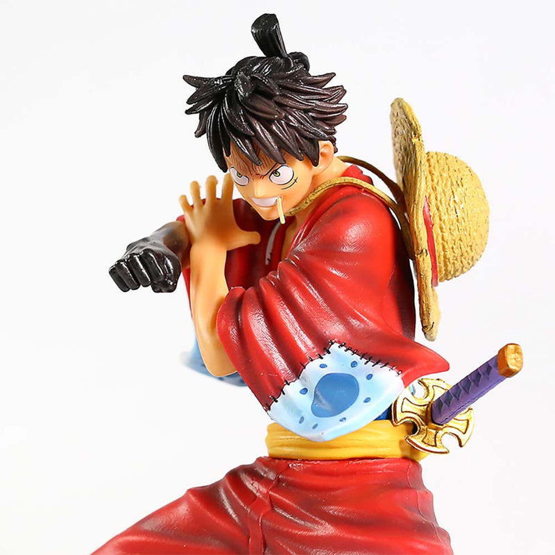 One Piece Monkey D Luffy Action Figure Collectible Model 26.5CM - Toysoff.com