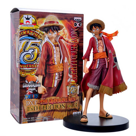 One Piece Monkey D Luffy Action Figure Model 17CM - Toysoff.com