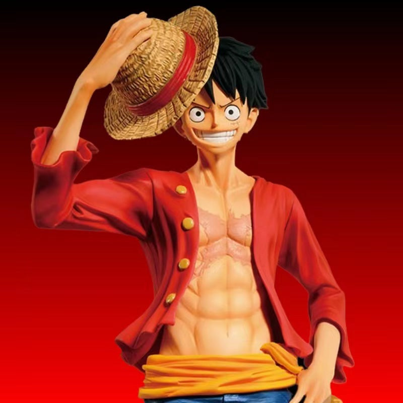 One Piece Monkey D Luffy Action Figure Model Toy 27CM - Toysoff.com