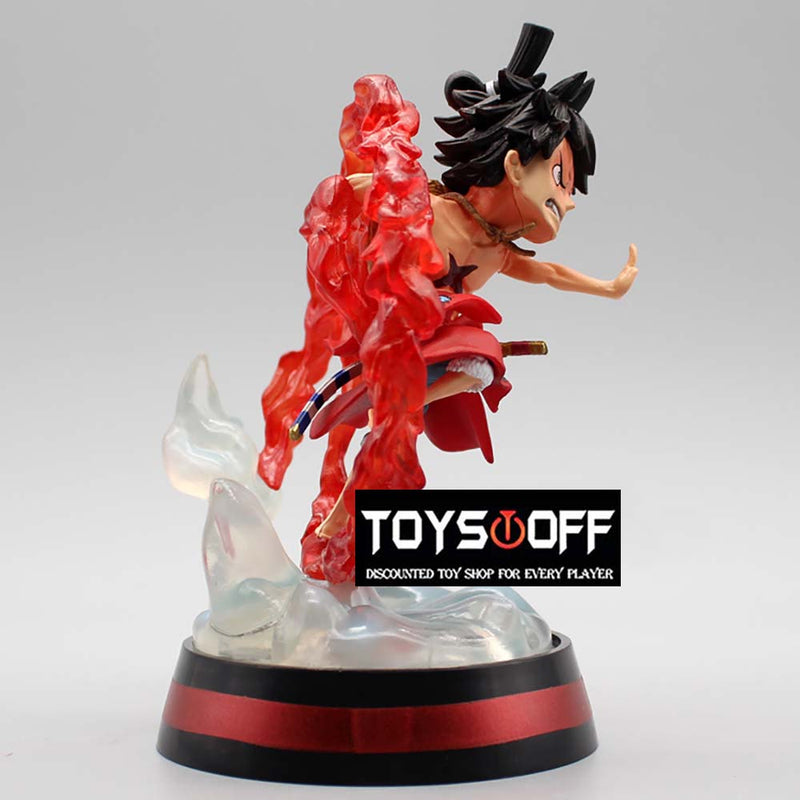 One Piece Monkey D Luffy Action Figure Toy with Light 13cm