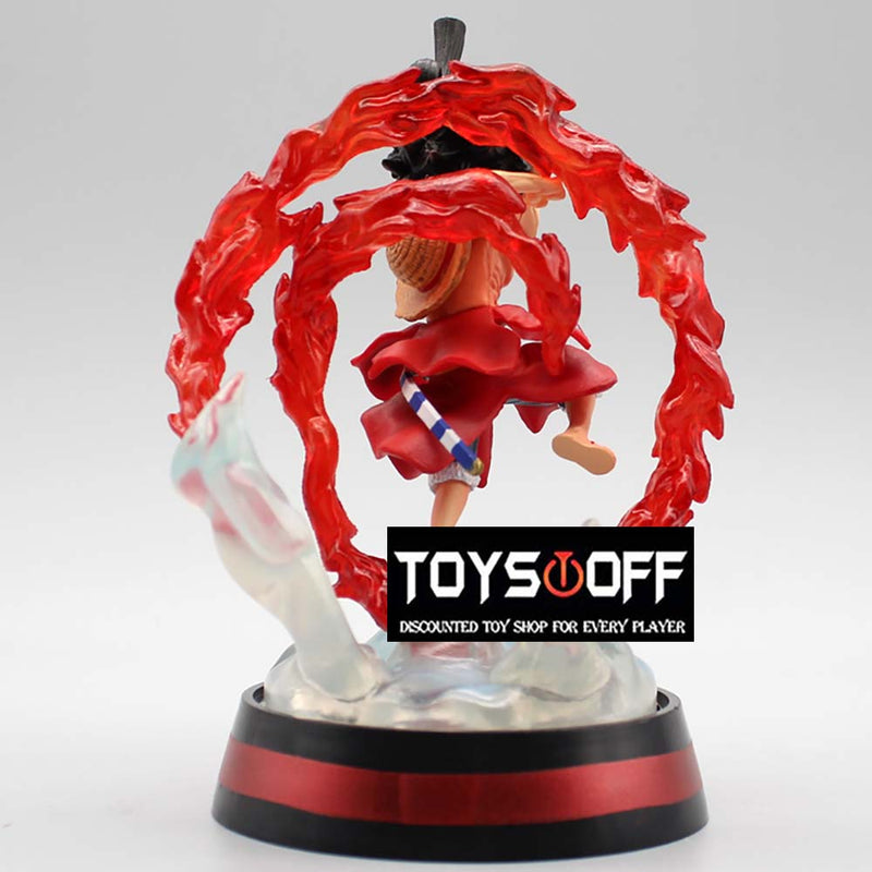 One Piece Monkey D Luffy Action Figure Toy with Light 13cm