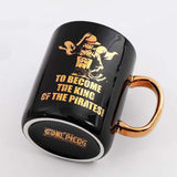 One Piece Monkey D Luffy Coffee Mug Tea Water Simple Style Cup 350ml - Toysoff.com