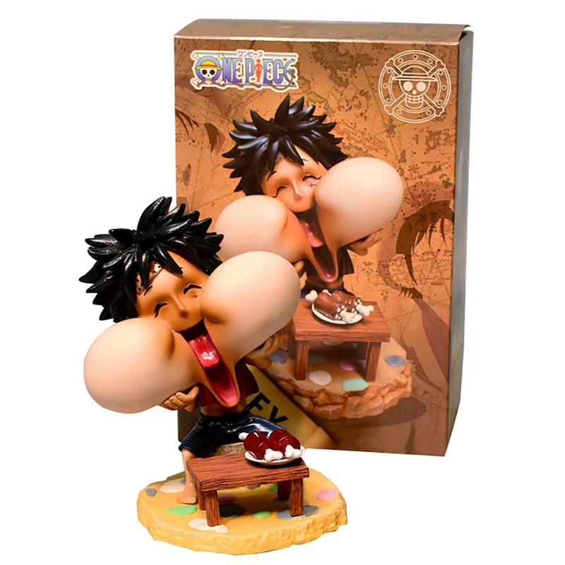 One Piece Monkey D Luffy Cute Action Figure Model 12CM - Toysoff.com