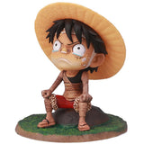 One Piece Monkey D Luffy Cute Action Figure Model 12CM - Toysoff.com