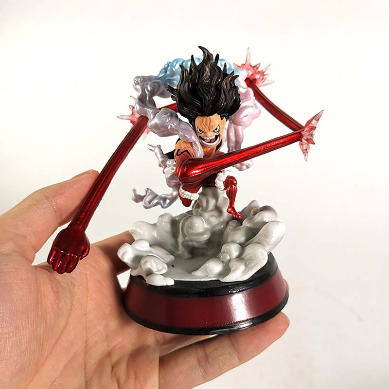 One Piece Monkey D Luffy Gear 4 Snake Man Action Figure 12cm