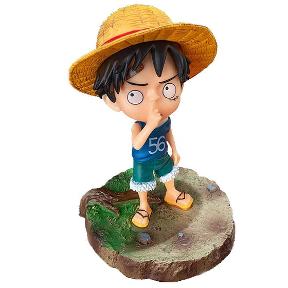 One Piece Monkey D Luffy Q Ver Action Figure Model Toy 15cm