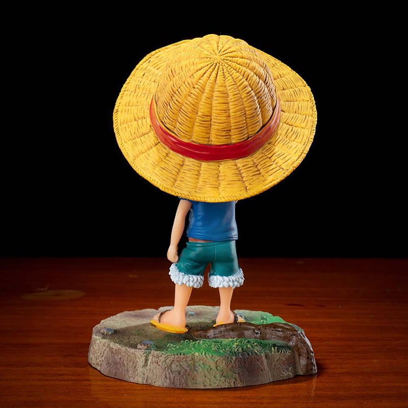 One Piece Monkey D Luffy Q Ver Action Figure Model Toy 15cm