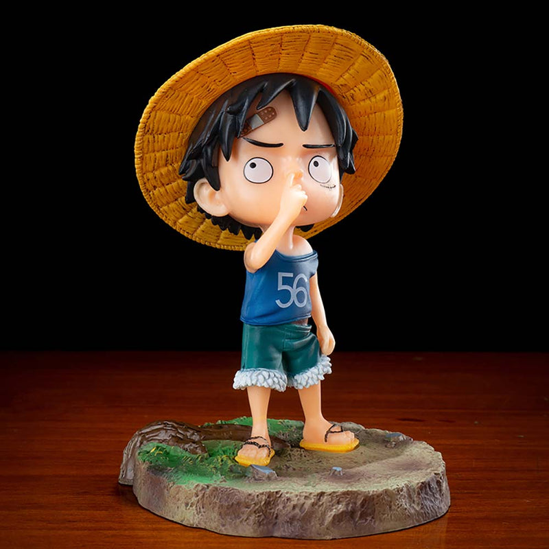 One Piece Monkey D Luffy Q Ver Action Figure Model Toy 15cm