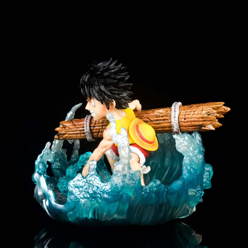 One Piece Monkey D Luffy Q Ver Action Figure with Light 8cm