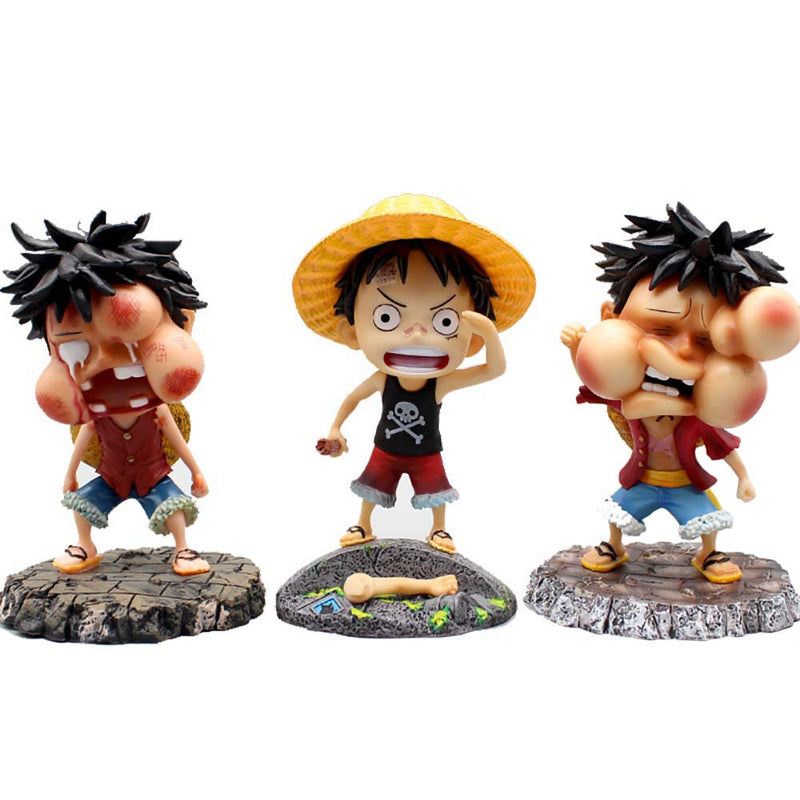 One Piece Monkey D Luffy Silly Ver Action Figure Toy 15cm