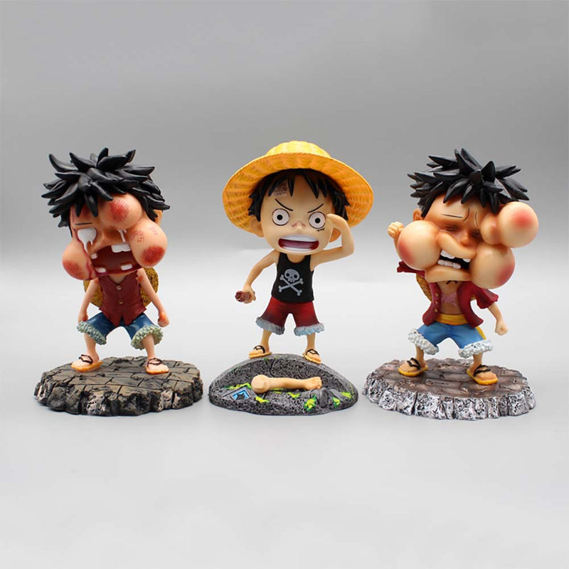 One Piece Monkey D Luffy Silly Ver Action Figure Toy 15cm