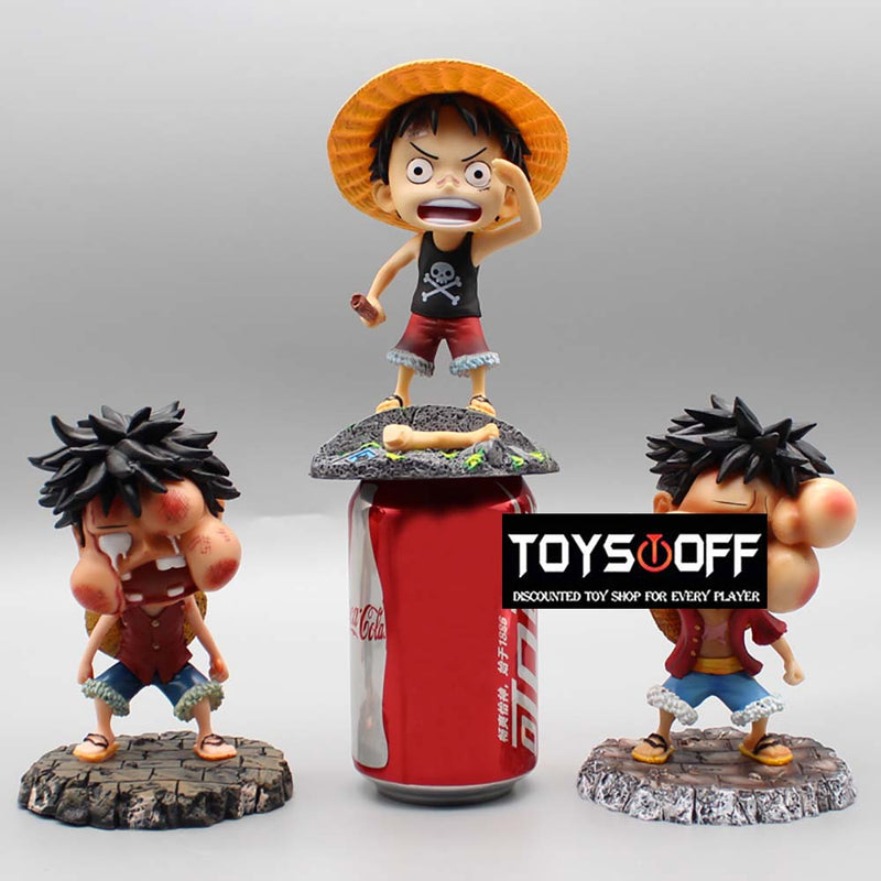 One Piece Monkey D Luffy Silly Ver Action Figure Toy 15cm