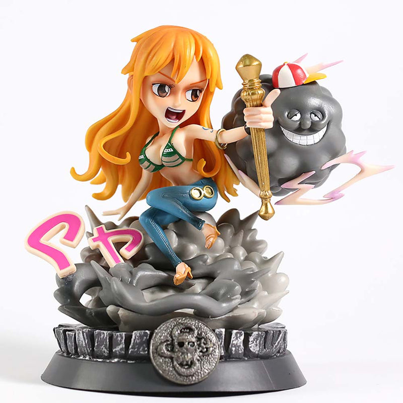 One Piece Nami Action Figure GK Statue Collectible Model Toy 22cm