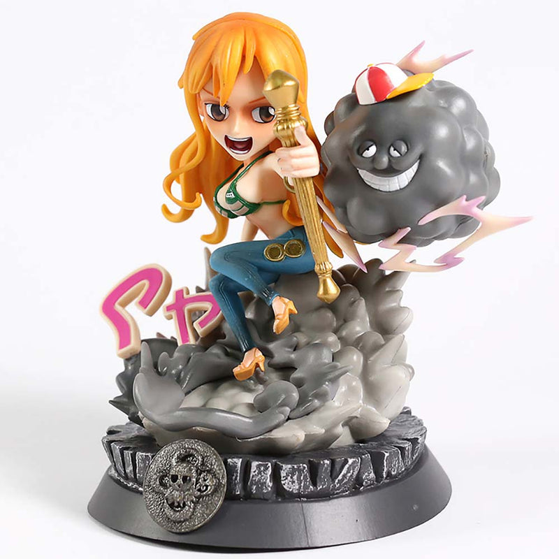 One Piece Nami Action Figure GK Statue Collectible Model Toy 22cm