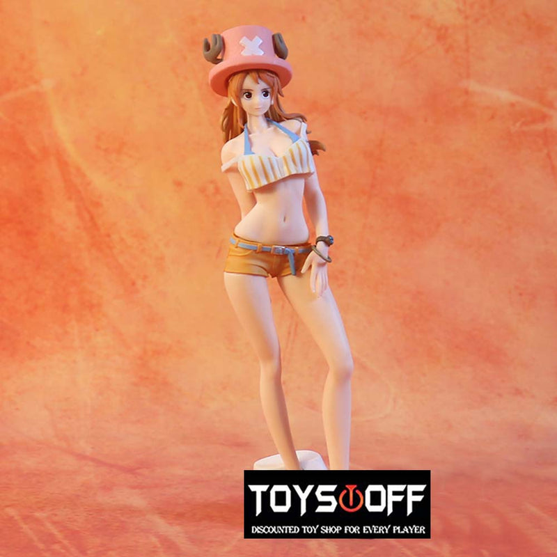 One Piece Nami Chopper Clothes Action Figure Collectible Model Toy 22cm