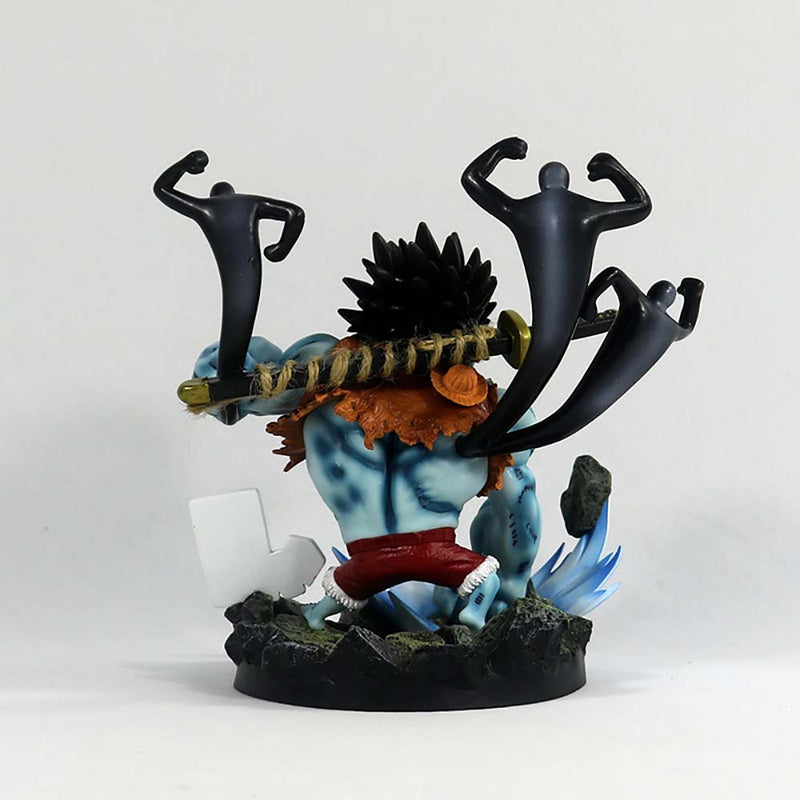 One Piece Nightmare Monkey D Luffy Action Figure Model Toy 23cm