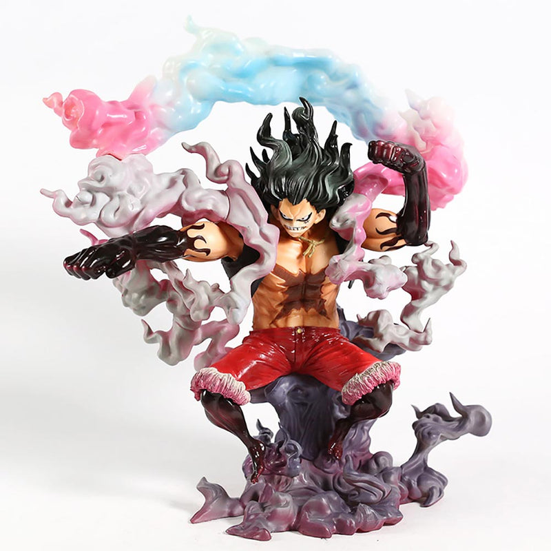 One Piece P.O.P Monkey D Luffy Gear 4 Snake Man Action Figure 28cm