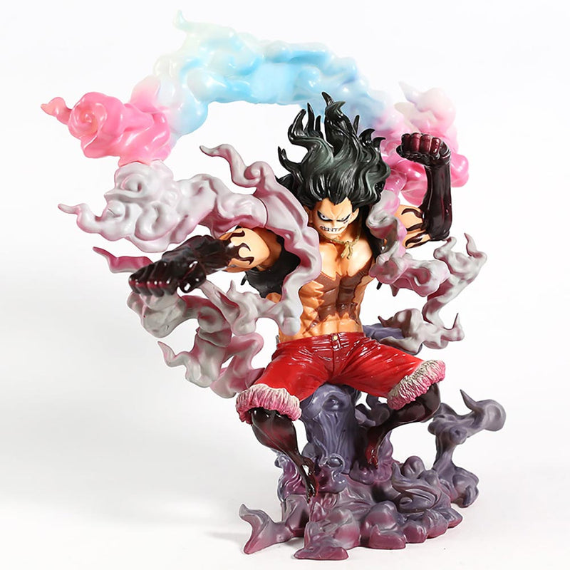 One Piece P.O.P Monkey D Luffy Gear 4 Snake Man Action Figure 28cm