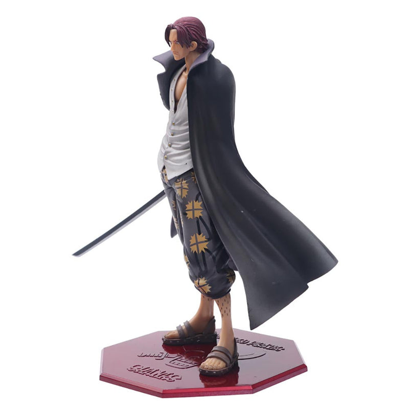 One Piece POP Deluxe Red Haired Pirates Shanks Action Figure 25cm