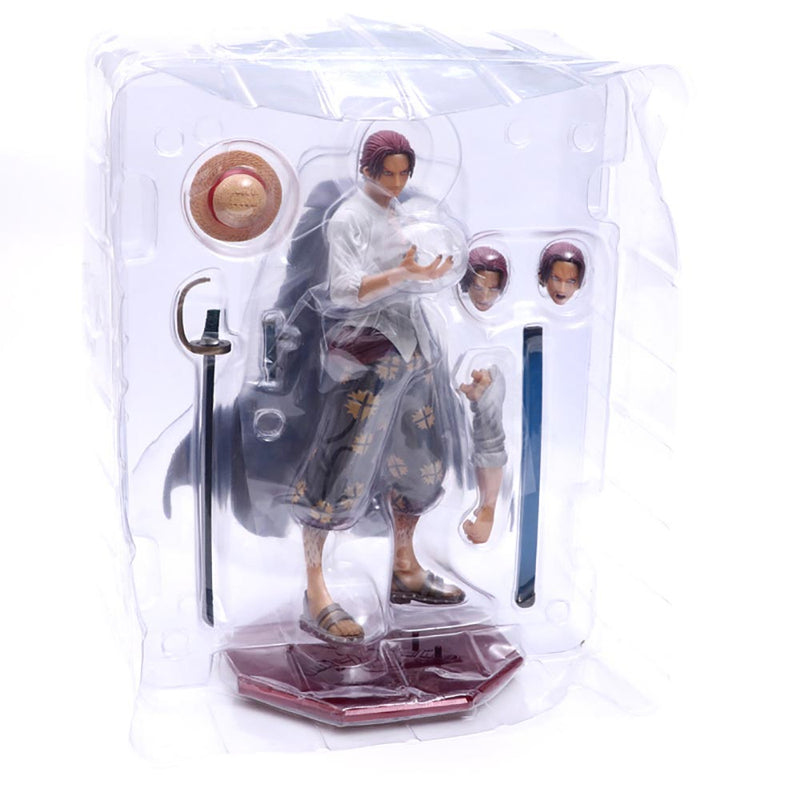 One Piece POP Deluxe Red Haired Pirates Shanks Action Figure 25cm