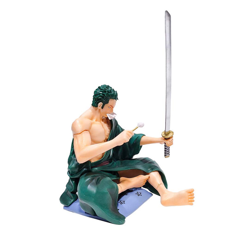 One Piece POP Roronoa Zoro Wipe Knife Ver Action Figure 17cm