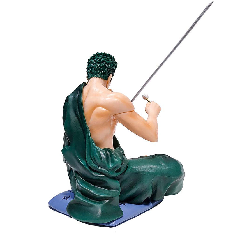 One Piece POP Roronoa Zoro Wipe Knife Ver Action Figure 17cm