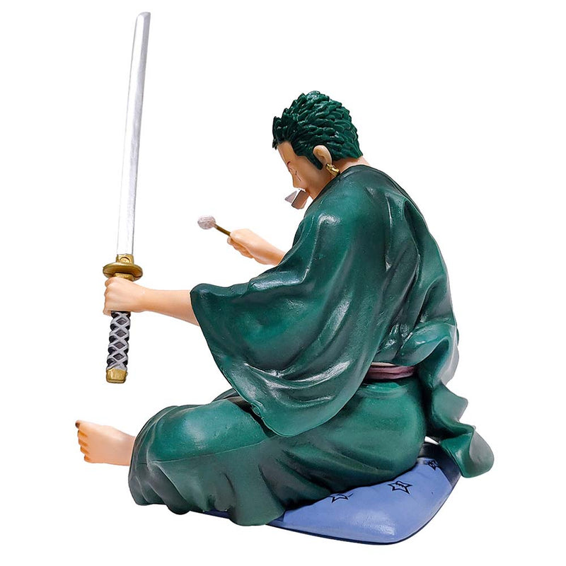 One Piece POP Roronoa Zoro Wipe Knife Ver Action Figure 17cm