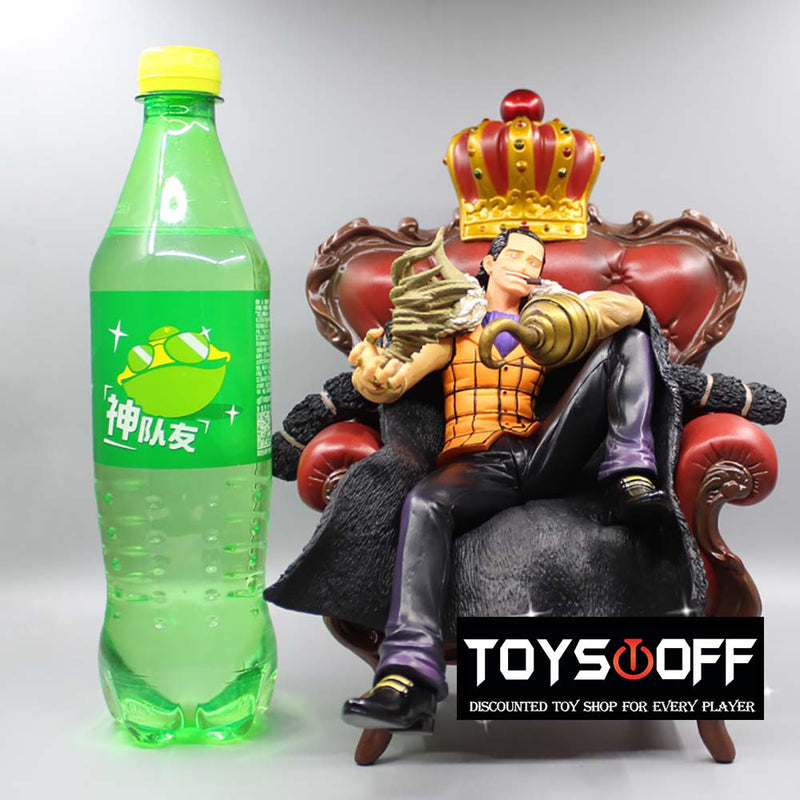 One Piece POPXL Sir Crocodile Action Figure Collectible Model Toy 26cm