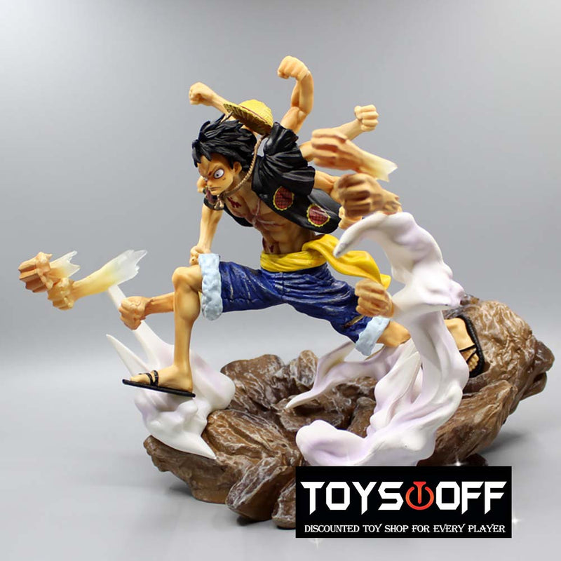 One Piece Phantom Fist Monkey D Luffy Action Figure Toy 21cm