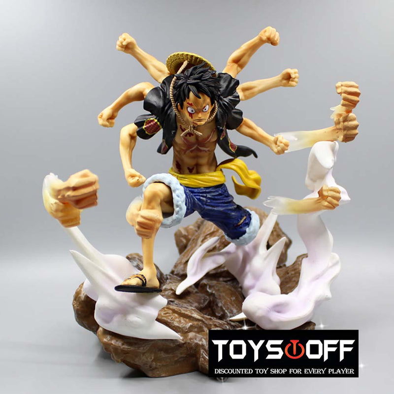 One Piece Phantom Fist Monkey D Luffy Action Figure Toy 21cm