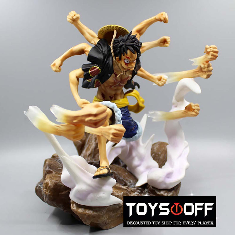 One Piece Phantom Fist Monkey D Luffy Action Figure Toy 21cm