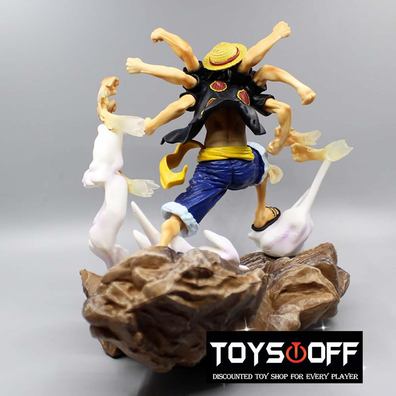 One Piece Phantom Fist Monkey D Luffy Action Figure Toy 21cm