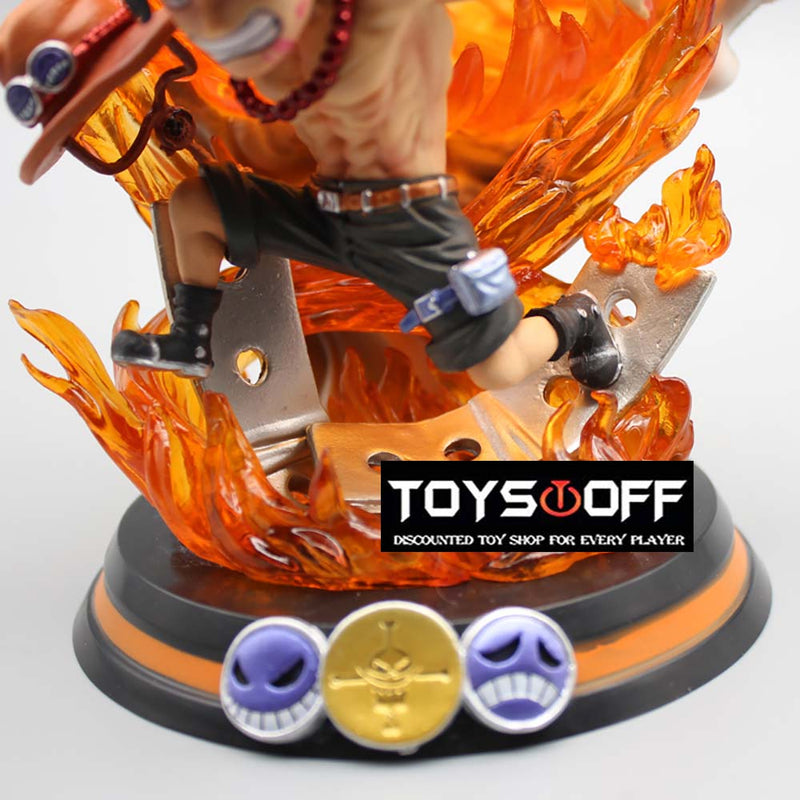 One Piece Portgas D Ace Action Figure Model Toy 16cm