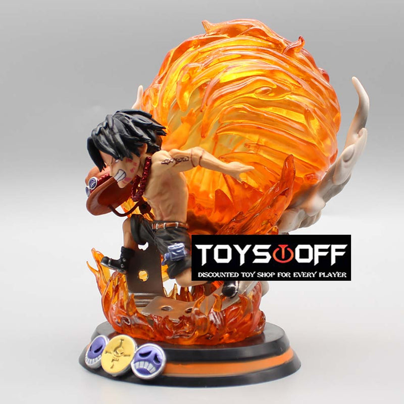 One Piece Portgas D Ace Action Figure Model Toy 16cm