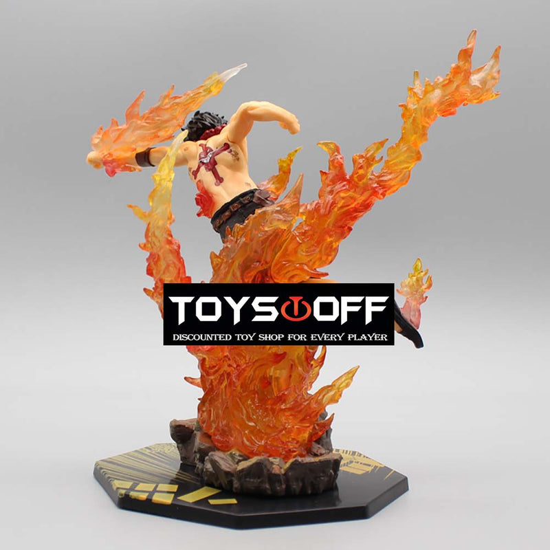 One Piece Portgas D Ace Action Figure Model Toy 21cm